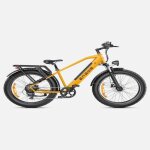 V�lo �lectrique engwe e26 - 250w 768wh autonomie 140km freins � disque - jaune - neuf