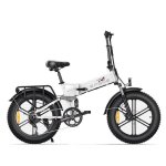Vlo lectrique engwe engine x - 250w 60km autonomie - freins  disque - blanc - neuf