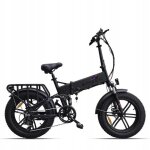 Vlo lectrique engwe engine x - 250w 60km autonomie - freins  disque - noir - neuf