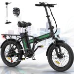 Vélo Électrique hitway 20 pouces noir vert 250w 36v 11. 2ah vtt fat bike electrique pliable - neuf Vélo Électrique hitway 20 pouces noir vert 250w 36v 11. 2ah vtt fat bike electrique pliable - neuf