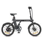Vlo lectrique pliant engwe p20 - pneus 20 pouces moteur 250w batterie 36v9. 6ah autonomie 100km - noir ...