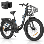 Vlo de montagne lectrique ridstar mn26 1500 w  gros pneus 48 v 20 ah - neuf