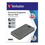 Verbatim 53653 disque dur externe 2 to gris - neuf