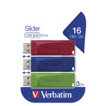 Verbatim cl usb - multipack de 16 go - neuf