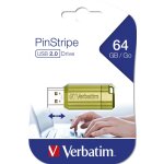 Verbatim store n go pinstripe usb 2. 0 eucalyptus green 64gb - usb - stick - 64 gb lecteur usb flash ...
