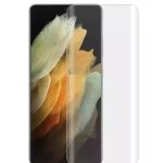 Verre de protection pleine surface riff + lampe uv + colle nano pour samsung galaxy s22 ultra s908 - ...