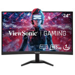 Viewsonic vx2418c - led monitor - curved - 24 (23. 6 viewable) - 1920 x 1080 full hd (1080p) @ 165 hz ...
