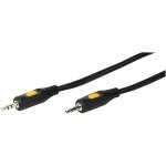 Vivanco 46 / 10 075 cble audio 0, 75 m 3, 5mm noir - neuf