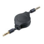 Vivanco 46 / 10 11r cble audio 1, 1 m 3, 5mm noir - neuf