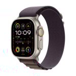 Watch ultra 2 gps + cellulaire, boitier en titane de 49 mm avec boucle alpine, indigo, s - neuf