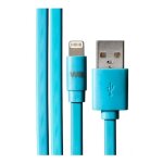 We c�ble plat en silicone usb vers lightning 1m compatible avec iphone se 2020 11 pro max xr x xs max ...