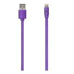 We c�ble plat en silicone usb vers lightning 1m compatible avec iphone se 2020 11 pro max xr x xs max ...