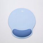 We pop tapis de souris avec repose poignet bi - color bleu: mati�re tissu - tapis bleu ciel - repose ...