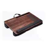 We table pour ordinateur portable, tablette, table de lit, avec poignée, rembourrage en mousse - bois ... We table pour ordinateur portable, tablette, table de lit, avec poignée, rembourrage en mousse - bois ...