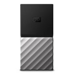 Western digital my passport ssd 1 to noir, argent - neuf