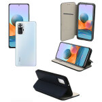 Xiaomi redmi note 10 pro 4g housse pochette bleue - neuf
