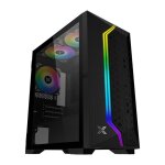 Xigmatek - gemini ii rgb - boîtier pc - mini tour - noir (en48649) - neuf Xigmatek - gemini ii rgb - boîtier pc - mini tour - noir (en48649) - neuf