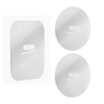 Xo y2 lot d'autocollants pour support voiture magnétique ou coque de téléphone (3pcs) argent - neuf Xo y2 lot d'autocollants pour support voiture magnétique ou coque de téléphone (3pcs) argent - neuf
