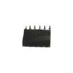 Brosses picots noires de robot zodiac indigo, voyager, sweepy free et patriote