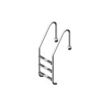 Echelle piscine 4 marches reconditionne inox astral