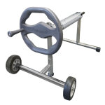 Enrouleur pour b�che � bulles kokido t luxe inox thor