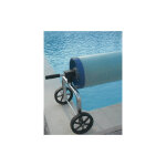 Enrouleur tlescopique piscine eco roll astralpool pour bche  bulles