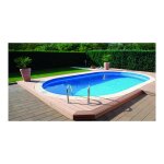 Kit piscine enterrée ovale 5, 25 x 3, 2 150 cm - aqualux Kit piscine enterrée ovale 5, 25 x 3, 2 150 cm - aqualux