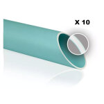 Lot 10 tuyaux pvc fitt b - active rigid pn16 50mm - 2m