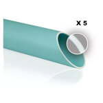 Lot 5 tuyaux pvc fitt b - active rigid pn16 50mm - 2m