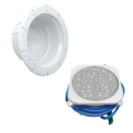 Projecteur weltico construction design 48 leds couleur rgbw
