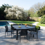 Salon de jardin aluminium como wilsa garden