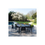 Salon de jardin aluminium como wilsa garden