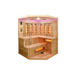 Sauna infrarouge bois hemlock astral - 3 / 4 places Sauna infrarouge bois hemlock astral - 3 / 4 places
