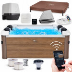Spa rigide mspa amber aero plus 180 x 180 cm - 6 places
