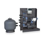 Systme de filtration all in pall avec pompe mkb - vipool 15m3 / h