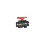 Vanne boisseau sphrique pvc pn 10 dia 63mm femelle  coller