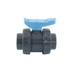 Vanne pvc double union astore 63 mm