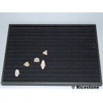 Ricestone 2a) plateau 25x35 cm � rouleaux pour bagues.