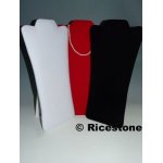 Ricestone 3d) buste plat, h=40cm pour collier, chane et pendentif.