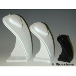 Ricestone 4c) grand buste, gorge, h=22cm, collier, pendentif.