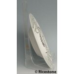 Ricestone 51e) chevalet acrylique grand (30 cm), prsentoir plat profond.