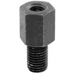 Adaptateur r�troviseur bihr droit universel m�le m8 125 pas � droite femelle noir