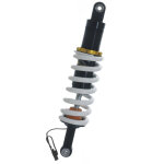 Amortisseur touratech avant - plug & travel - noir - jaune