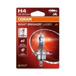 Ampoule osram h4 night breaker laser 12v 60 / 55w p43t - 38 - � l'unit�