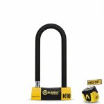 Antivol auvray pack antivol sra u k10 - 85x250 + block disc alarme b - lock - 06 mini yellow