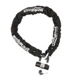 Antivol motoblouz chaine 120cm avec mini u diam 16 black