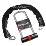 Antivol top block nexus u + chaine 124 / 270 sra