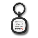 Badge lifestick compagnon noir
