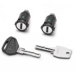 Barillet de bagagerie givi lot de 2 smart security lock + cl� de s�curit� obkev / obkevs