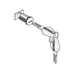 Barillet de bagagerie shad top case terra